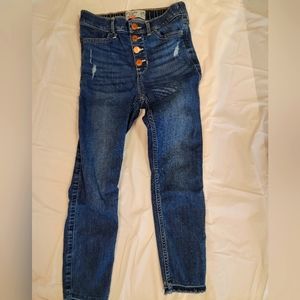 Abercrombie Kids/Girls High-Rise Ankle Jean Jegging Slim 11/12